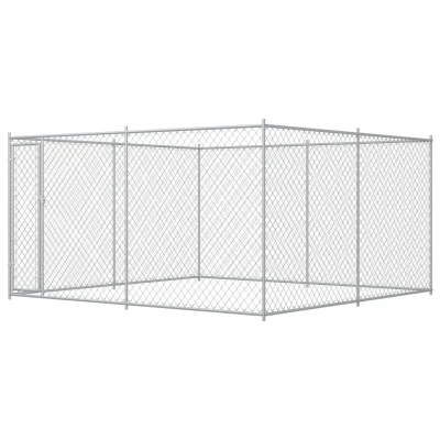 Bild av Hundgård för utomhusbruk 383x383x185 cm