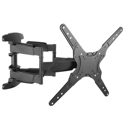 Bild av RICOO TV väggmonterbar vridning och lutning S5044 Universal för 30 55 tum (upp till 40 kg, Max VESA 400x400) platt fäste utdragbar böjd LCD OLED skärm
