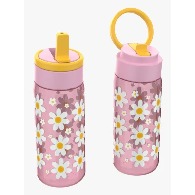 Bild av LunchBuddies Daisy Vattenflaska 600 ml, Pink