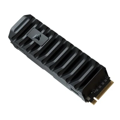 Bild av Corsair MP600 PRO XT 4TB Gen4 PCIe x4 NVMe M.2 SSD (upp till 7 100 MB/s sekventiell läsning och 6 800 skrivhastigheter, TLC NAND, aluminiumvärmespridare, 2280 Form Factor) svart