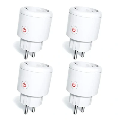 Bild av ZigBee Smart Socket, Strömförbrukningsmätning, kompatibel med Alexa och Google Home Hub krävs 4 pack