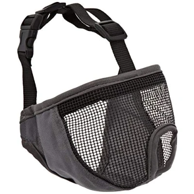 Bild av Trixie Muzzle for short nosed breeds polyester S M grey