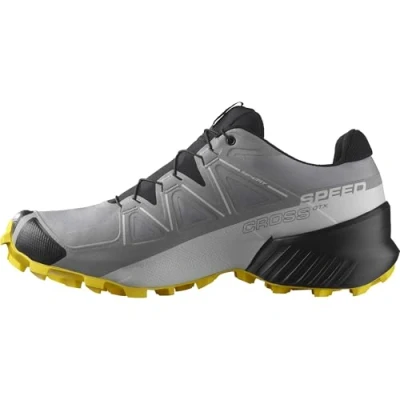 Bild av Salomon SPEEDCROSS GORE TEX herr, Sharkskin / Black Lemon, 42 2/3 EU
