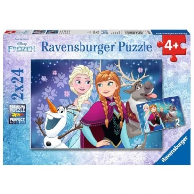 Bild av Ravensburger Fryst pussel (2 x 24 stycken)