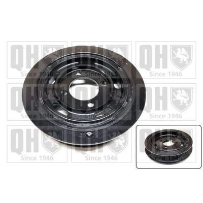 Bild av QUINTON HAZELL QCD120 Poulie Damper 162 OPEL: Zafira A, B, Astra G CC, VAUXHALL: Mk4 CC