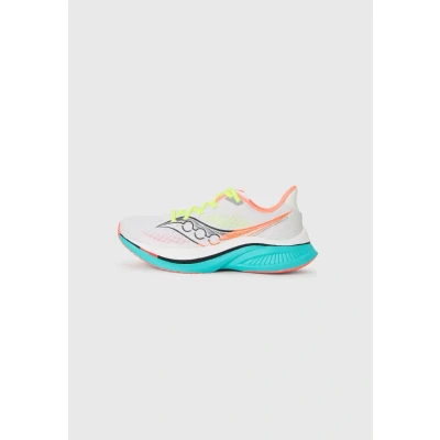 Bild av Saucony Endorphin Speed 5 Väglöparskor, Storlek: 40.5, White/mutant Textil/syntet