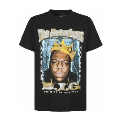 Bild av Upscale by Mister Tee Biggie Crown Tshirt med print, Storlek: Large, Black