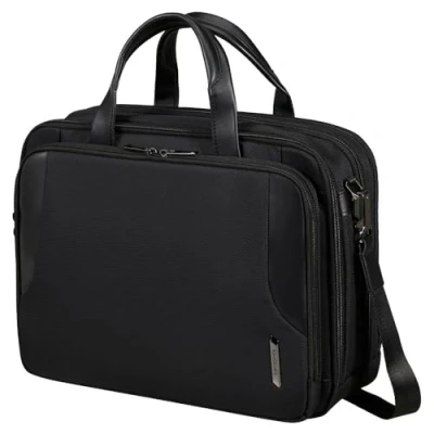 Bild av Samsonite XBR 2.0 portfölj 15,6 tum utbyggbar med 3 fack, 40,5 cm, 20/28 L, svart (svart),