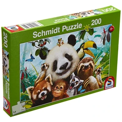 Bild av Schmidt Spiele 56359 Simply beastly!, 200 bitar barnpussel, Flerfärgad
