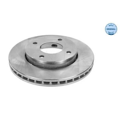 Bild av MEYLE 015 521 2088 Disque de frein Essieu avant 256 24 4 114,3 ventilé ORIGINAL Quality MITSUBISHI: Colt 6, VI CZC Cabriolet, SMART: Forfour I