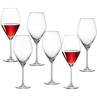 Bild av Ritzhoff &amp; Breker rödvinsglas set salsa, 6 delar, 470 ml, glas, röd