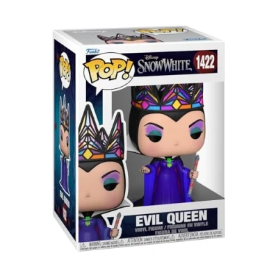 Bild av Funko POP! Disney: Snow White Live Action Evil Queen (BLK/PUR) Samlarobjekt vinylfigur Officiella varor Leksaker för barn och vuxna Filmfans Modellfigur samlare