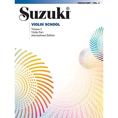 Bild av Suzuki violin school volume 2 part (revised edition): International Edition: 02