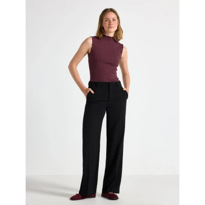 Bild av Lindex Trousers Gyrid Tygbyxor, Storlek: 36, Black