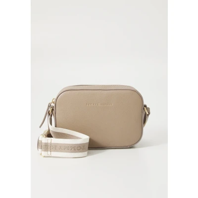 Bild av Tommy Hilfiger Logotape Camera BAG Axelremsväska, Storlek: One Size, Coastal taupe