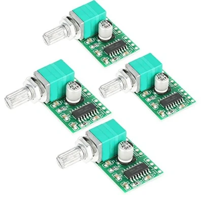 Bild av PAM8403 Audio Amplifier Board DC 5V Digital Power Module med Potentiometer 4st
