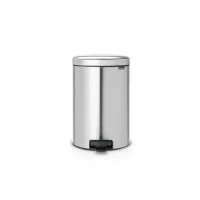 Bild av Brabantia NewIcon Treteimer sanft schließend, Kunststoff Inneneimer, Matt Steel Fingerprint Proof, 20 Liter