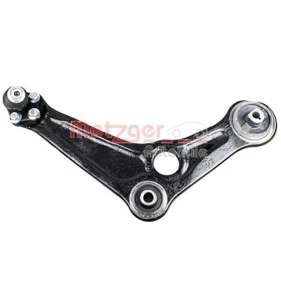 Bild av METZGER 58126502 Bras de suspension avec rotule suspension, support en caoutchouc Essieu avant droit barre oscillant transversal