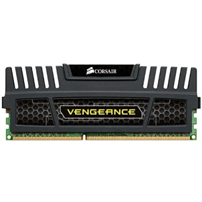Bild av Corsair CMZ4GX3M1A1600C9 Vengeance 4 GB minne (DDR3 1600 MHz stationär dator) svart