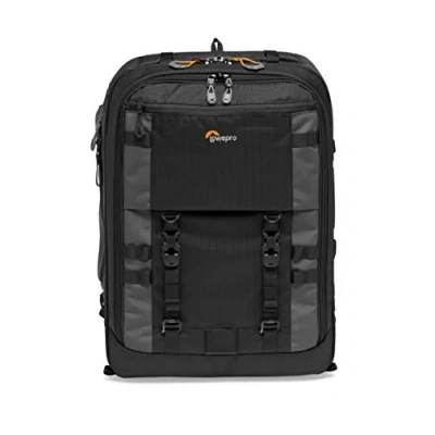 Bild av Lowepro Pro Trekker BP 450 AW II, utomhus fotoryggsäck, återvunnet tyg, 15 tum bärbar dator/surfplatta, maxfit, spegel/DSLR kamera, svart/mörkgrå