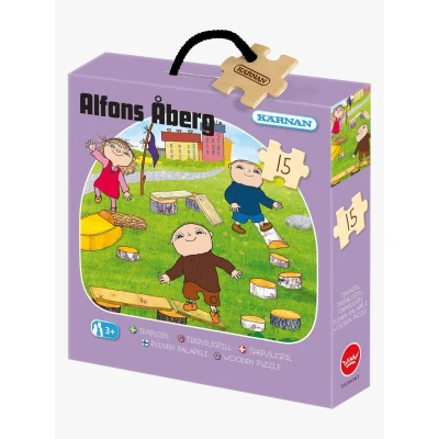 Bild av Alfons Åberg Pussel 15 Bitar