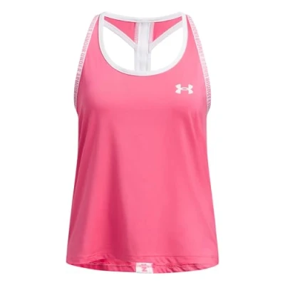Bild av Under Armour Tech Knockout Tank Superrosa//Vit YMD