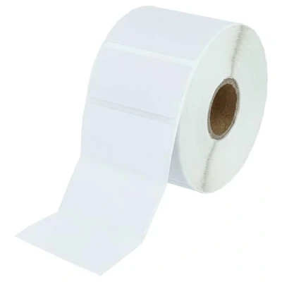 Bild av vhbw Termisk transfer etikettrulle 25,4 mm x 50,8 kompatibel med Zebra Z4M, TLP3842, TLP3844 Z, Z400, Z600 etikettskrivare