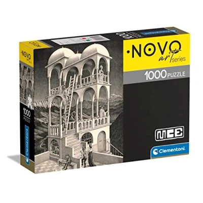 Bild av Clementoni 39754 Pussel M. C. Escher, &quot;Belvedere&quot; 1000 Bitar, 10 99 år, för vuxna
