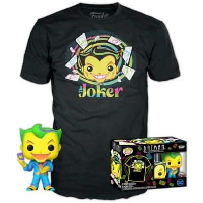 Bild av Funko! POP AND TEE DC Joker (BKLT) S