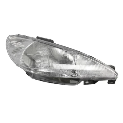 Bild av VAN WEZEL 4028962 Phares droit H4 blanc avec feu de clignotant pour circulation à droite sans commande correcteur site projecteur P43t oscaro,