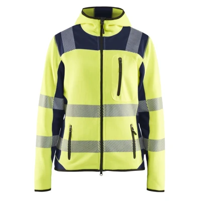 Bild av VARSELJACKA 4967 2120 STICKAD DAM VARSELGUL/MARINBLÅ XL Beijerbygg Byggmaterial