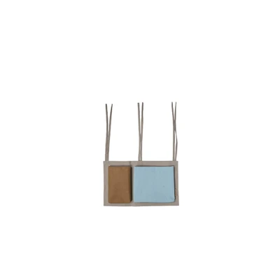 Bild av OYOY MINI Saga Bed Storage Sängfickor Blue/Clay L24 x W40 H2