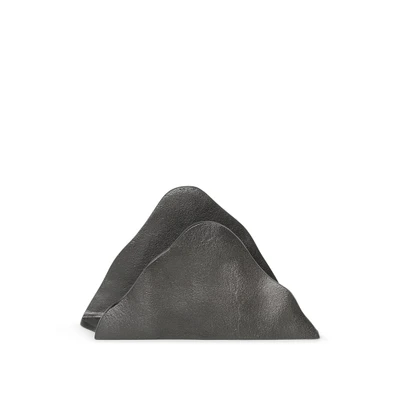 Bild av Ferm Living Yama holder Behållare Blackened Aluminium W: 16.5 x H: 9.5 D: 4.9 cm