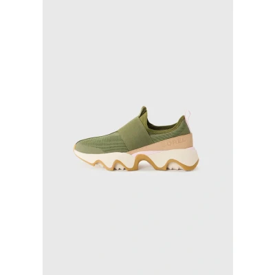 Bild av Sorel kvinnors Kinetic Impact 2 rem vinter sneakers, verktyg grön, rosa gryning, 6 UK, Användbar grön 39 EU