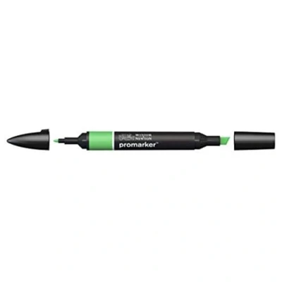 Bild av Winsor &amp; Newton &quot; ProMarker 0203253 professionell layoutmarkör 2 spetsar, fin och bred för ritningar, design layouter gräs