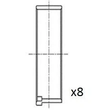 Bild av FAI AutoParts BB2070 STD Coussinets De Vilebrequin ALFA ROMEO: 147, GTV, GT, FIAT: Ducato II Camion à Plateau/Châssis, Coupe, Punto 3/5 portes