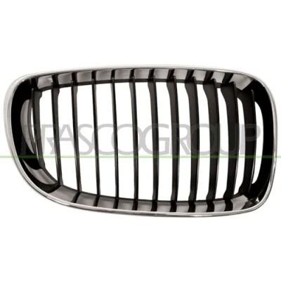Bild av PRASCO Premium BM1212003 Calandre droit chrome/noir BMW: 1 5 portes, 3 portes