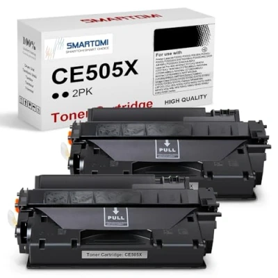 Bild av SMARTOMI CE505X Tonerkassetter kompatibla med HP 05X CF280X för Laserjet P2055DN P2035 P2035N P2055X P2055D Pro M401DN M401DNE M401DW MFP M425DN