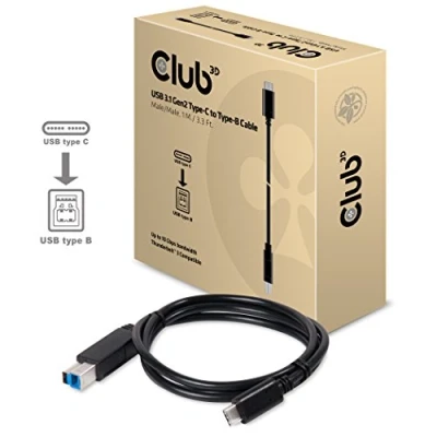 Bild av Club 3D USB c 3.1 til 3.0 Type B 1m