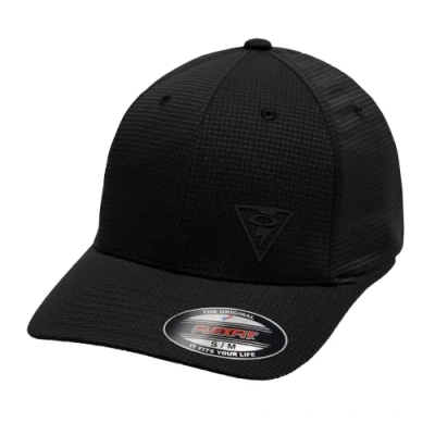 Bild av Oakley Svart Flexfit Keps Si Tech Cap Black @ Hatstore