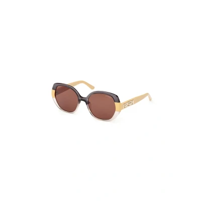 Bild av Guess IN Iniettato Solglasögon, Storlek: One Size, Giallo marrone
