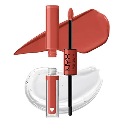 Bild av NYX Professional Makeup läppglans, högpigmenterad och långvarig formel, icke färgande, Shine Loud, 03 Ambition Statement