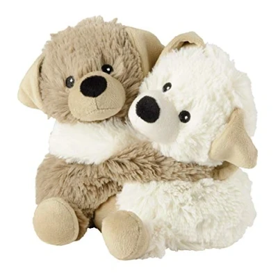 Bild av Warmies® Cuddly Friends Dog Heat Cushion/Soft Toy Set of 2 Millet Lavender Filling