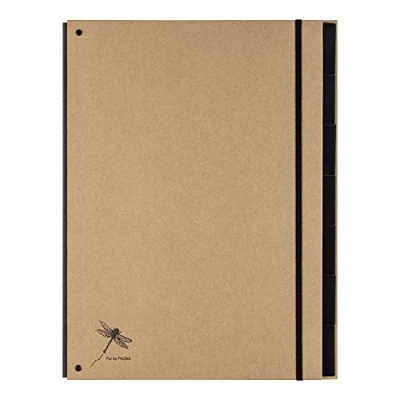 Bild av Pagna 44007 11, Vanlig mapp, A4, Kartong, Brun, 1 styck