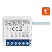 Bild av Avatto Smart Switch Module ZigBee LZWSM16 W3 No Neutral TUYA