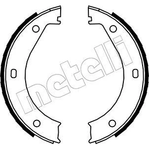 Bild av Bromsbackar, sats, parkeringsbroms METELLI 53 0013