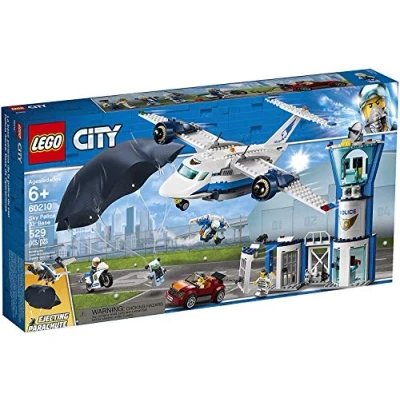 Bild av LEGO City Sky Police Air Base 60210 Building Kit , New 2019 (529 Piece)