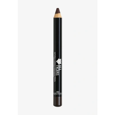 Bild av All Tigers Natural &amp; Vegan Eyeshadow Pencil Ögonskugga, Storlek: 3 g, Dark brown &quot;set your rules&quot;