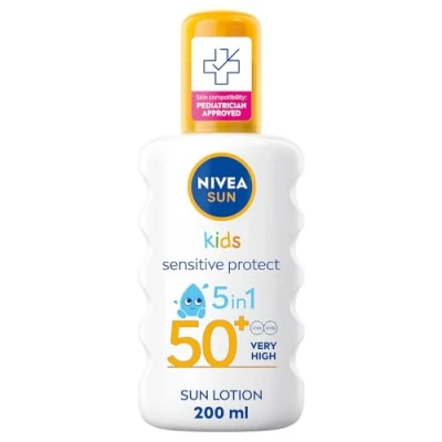 Bild av NIVEA Sun Kids Protect &amp; Sensitive Spray SPF50+ 200 ml