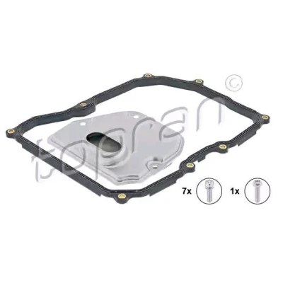 Bild av TOPRAN 502 755 Kit de filtres hyrauliques, transmission automatique avec joint d&#039;étanchéite filtre, vis/boulons MINI: 3/5 portes, Clubman